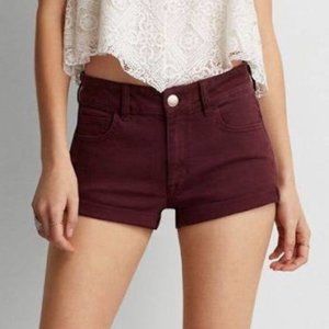 American Eagle high rise short shorts